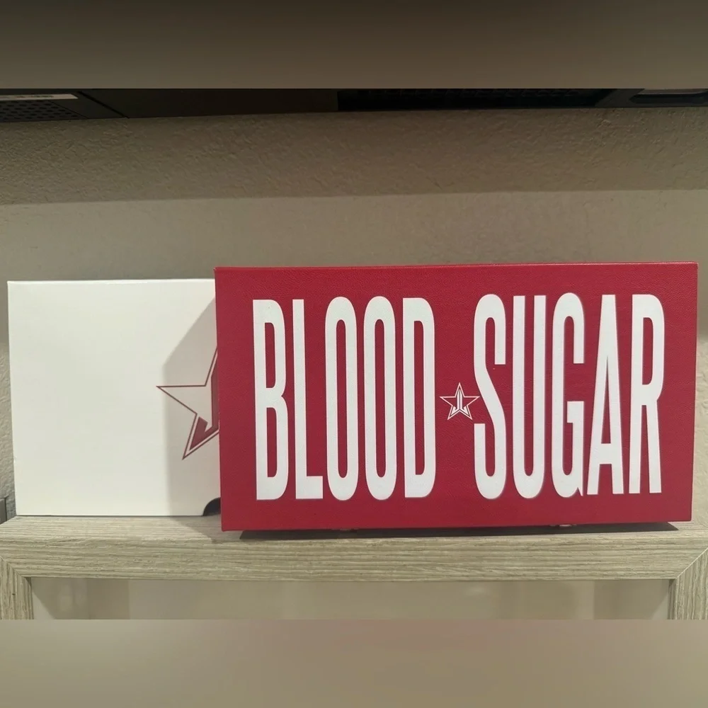 JEFFREE STAR Blood Sugar Eyeshadow Palette. New in Box. Discontinued